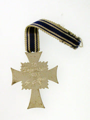 Mother’s Cross Silver Grade