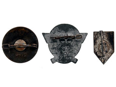 Lot Of Three Badges