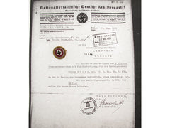 Golden Party Badge