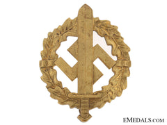 Sa Defense Badge  Gold Grade