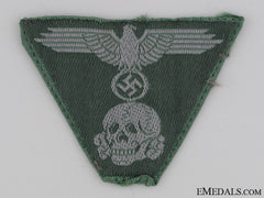 Green Bevo Waffen-Ss Cap Insignia