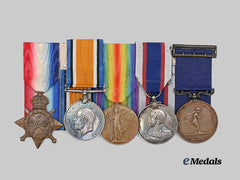 United Kingdom. A First War and Life Saving Medal Bar to W. J. Vinnicombe, Royal Navy