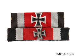 Two Knight's Cross Ribbon Bars