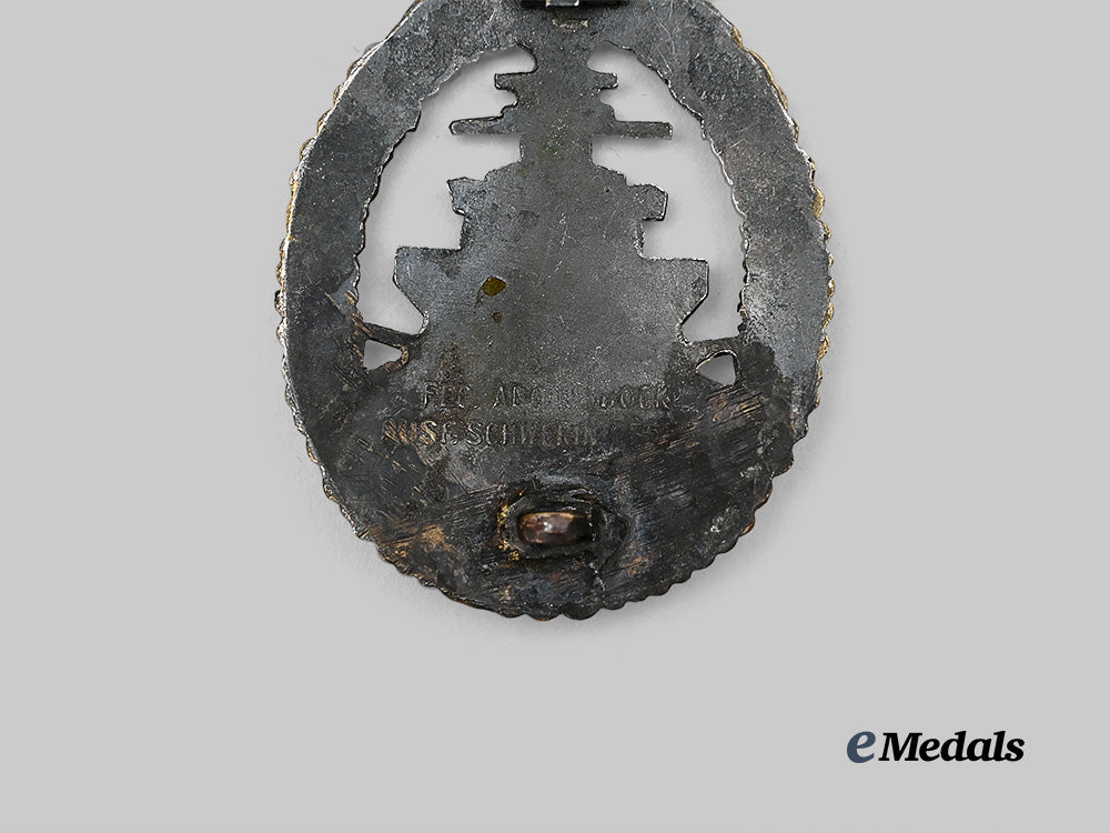 germany,_kriegsmarine._a_high_seas_fleet_badge,_by_schwerin_e_medals__g62041_5