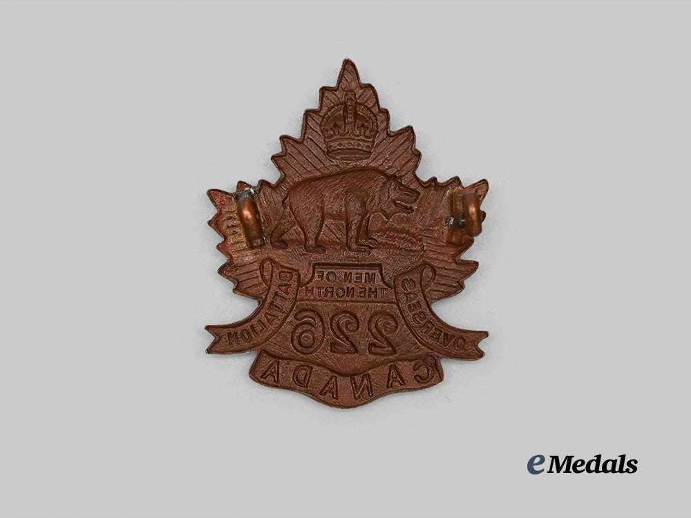 canada,_c_e_f._a226th_infantry_battalion"_men_of_the_north"_cap_badge_e_medals__c7270_3