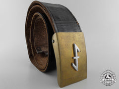 A German National Socialist School Student Belt With Buckle; Published Example