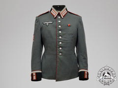 A Croatian Volunteer's German Heer Artillery Sergeant (Feldwebel) Officer's Tunic