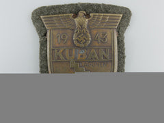 An Army Issued Kuban Campaign Shield
