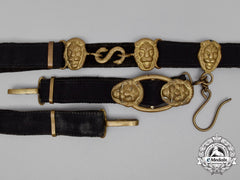 Germany, Kriegsmarine. Anofficer's Belt With Dagger Hangers