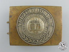 A Pfadfinder In The Christian Association Of Young Men Belt Buckle; Published Example