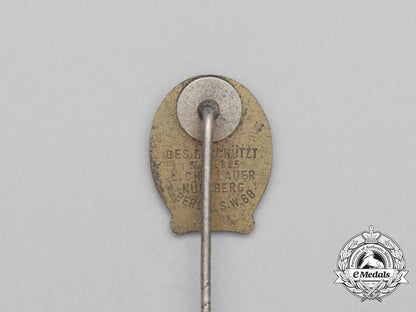 a_gold_grade_drl_sports_badge_miniature_stick_pin_by_christian_lauer_h_218_1_1