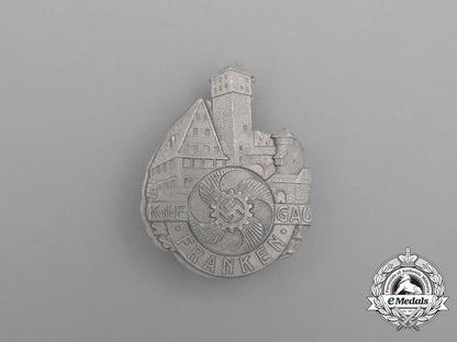 a_third_reich_period_kdf(_strength_through_joy)_gau_franken_celebration_badge_by_christian_lauer_h_272_1