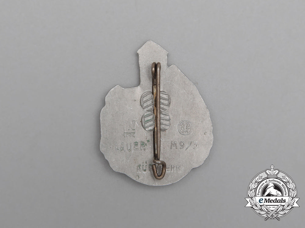 a_third_reich_period_kdf(_strength_through_joy)_gau_franken_celebration_badge_by_christian_lauer_h_273_1