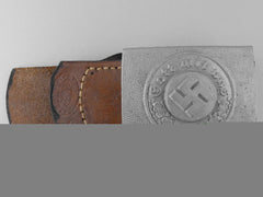 A Police Buckle And Tab By R. Sieper & Sohn; Published Example