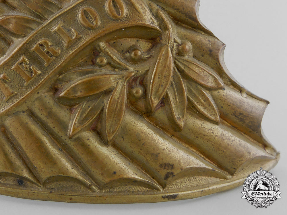 a_victorian12_th(_the_prince_of_wales's)_royal_regiment_of_lancers_helmet_plate,_c.1860_s_h_318