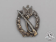 A Second War German Bronze Grade Infantry Assault Badge By Ferdinand Wiedmann