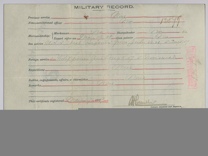 a_marine_corps_expert_rifleman_marksmanship_badge_named_to_private_wilfred_h._knoll_h_403
