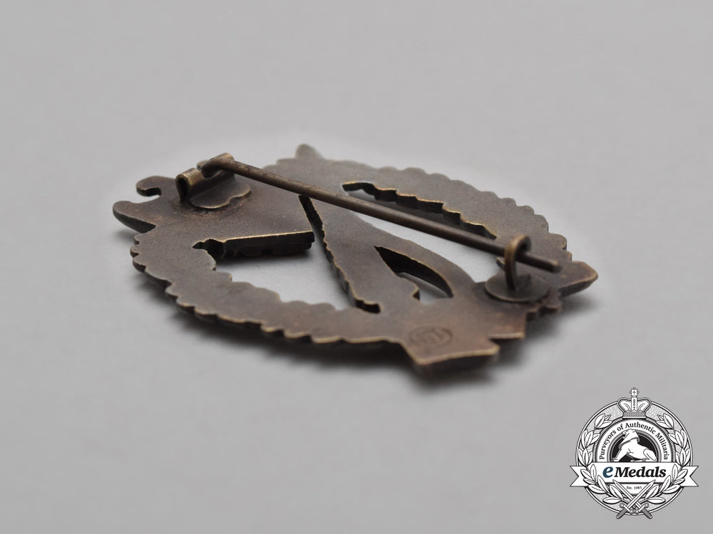 a_second_war_german_bronze_grade_infantry_assault_badge_by_ferdinand_wiedmann_h_403_1