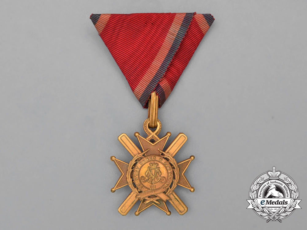 a_serbian_order_of_the_cross_of_takovo;5_th_class_knight,_cased_h_588
