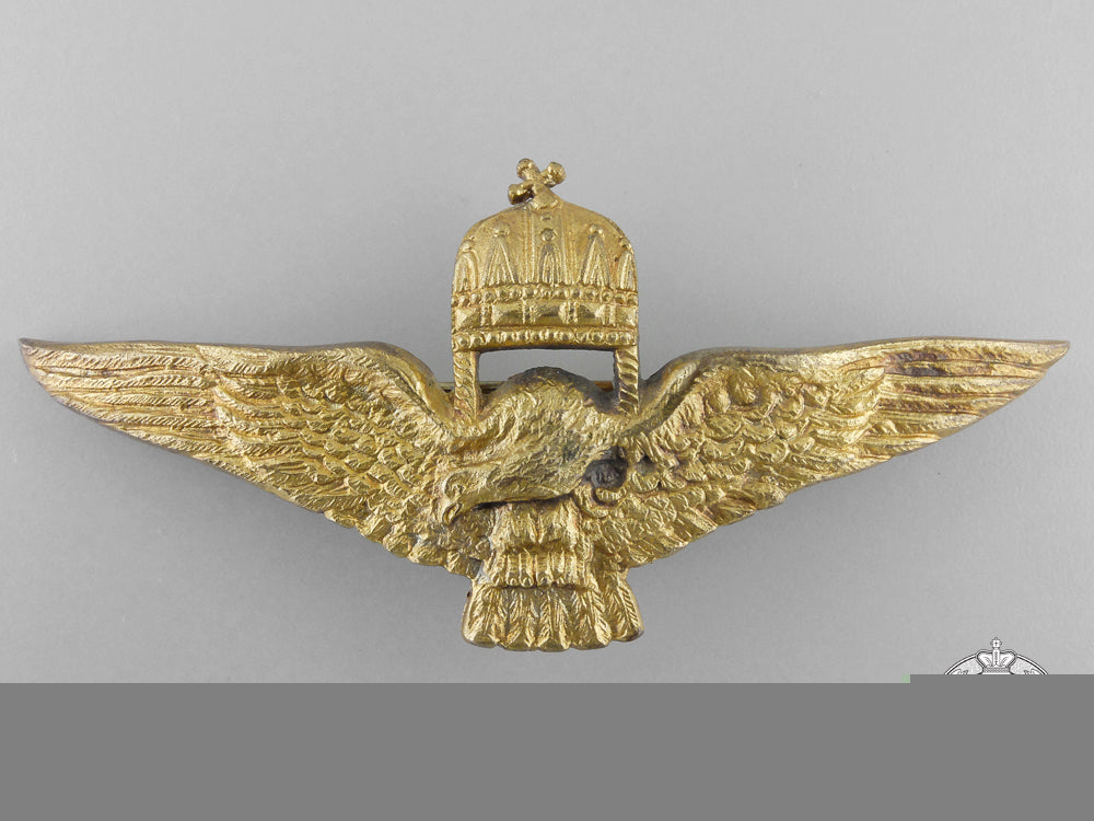 a_second_war_hungarian_pilot’s_badge_with_document_to_generalleutnant_joseph_schmid_h_618