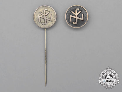 two_nsv(_n.s_people’s_welfare)_badges_and_stickpins_h_639_1