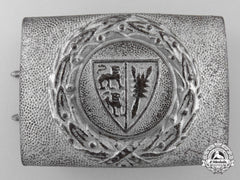 A Schleswig-Holstein Fire Defence Enlisted Man's Belt Buckle
