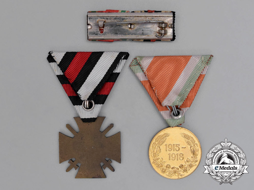 a_first_war_german/_bulgarian_medal_grouping_with_its_matching_medal_ribbon_bar_h_792