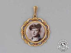 A Second War Kriegsmarine Sweetheart Pennant Of A Sailor