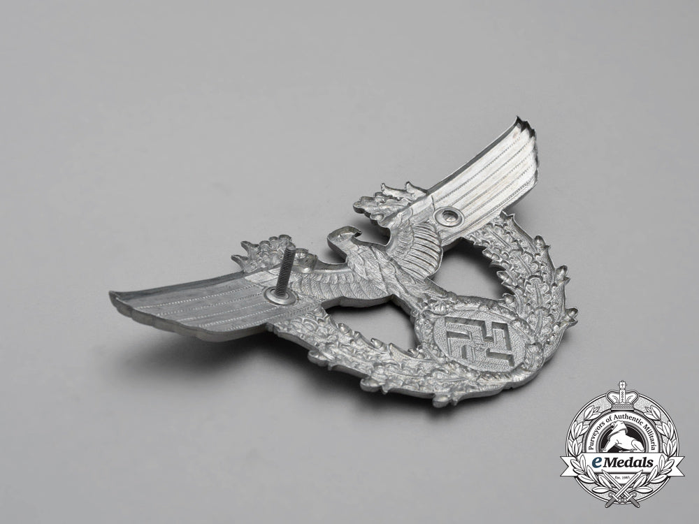a_third_reich_period_german_police/_gendarmerie_shako_plate_h_865_1