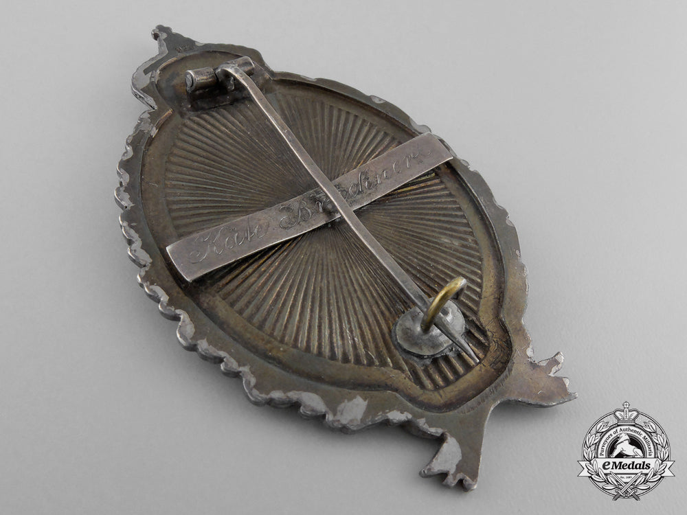 a_first_war_prussian_oberser's_badge_named_to_käle_brückner_h_873