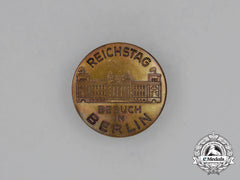 A Third Reich Period “Reichstag Visit In Berlin” Badge