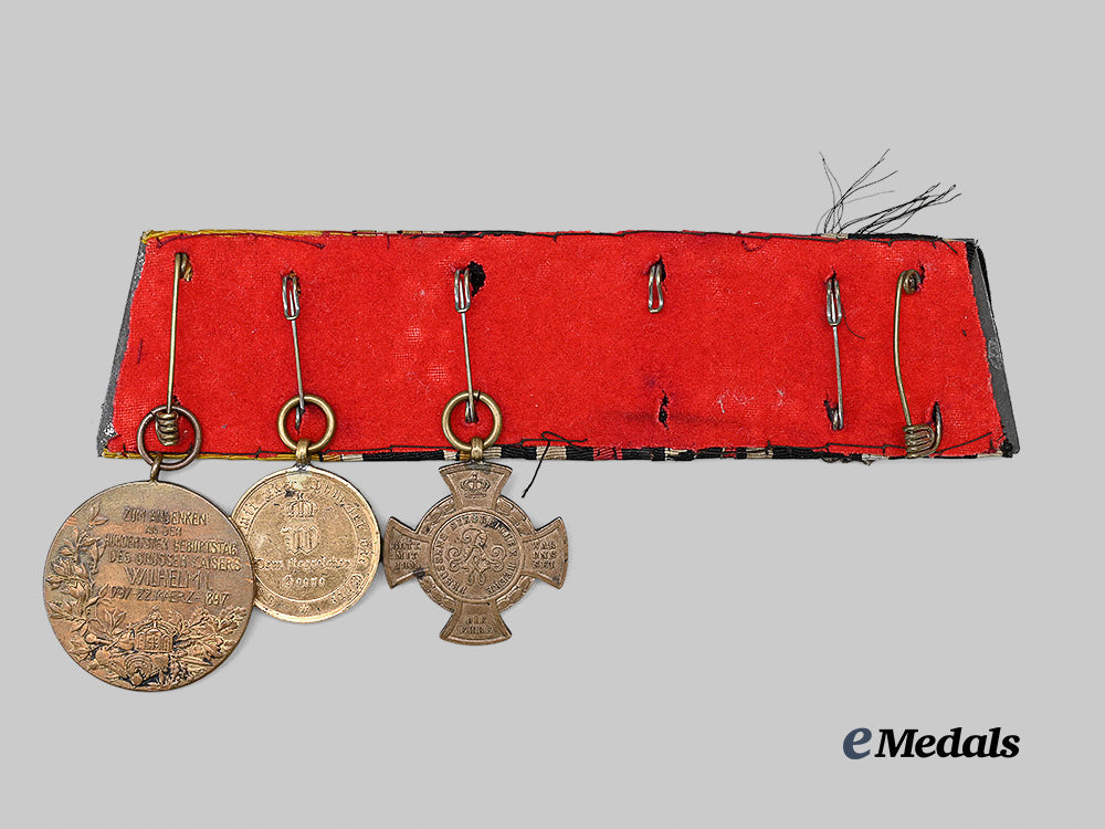 germany,_imperial._a_jubilee_medal_bar_for_a_combatant_of_the_german_wars_of_unification,_partially_complete_example_e_medals__g62661_4