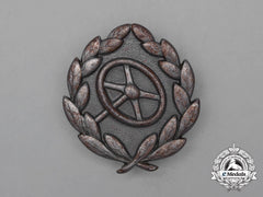 A Second War German Silver Grade Driver’s Proficiency Badge