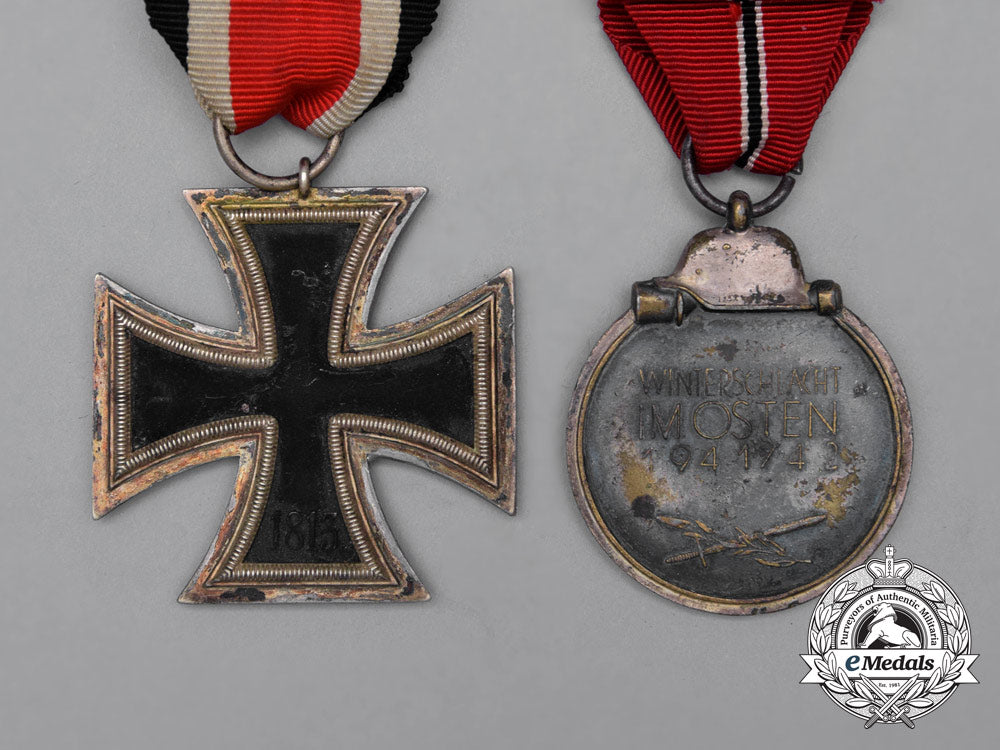 a_second_war_iron_cross1939_second_class_grouping_with_matching_medal_ribbon_bar_i_044