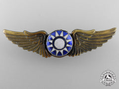 A Second War Chinese Pilot Wing; Numbered