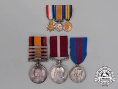 A Rare Canada Colonial Long Service Medal Group To 1916 Kia