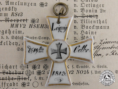 a_superb_battle_of_leipzig_napoleonic_campaign1813-1814_cross_i_104