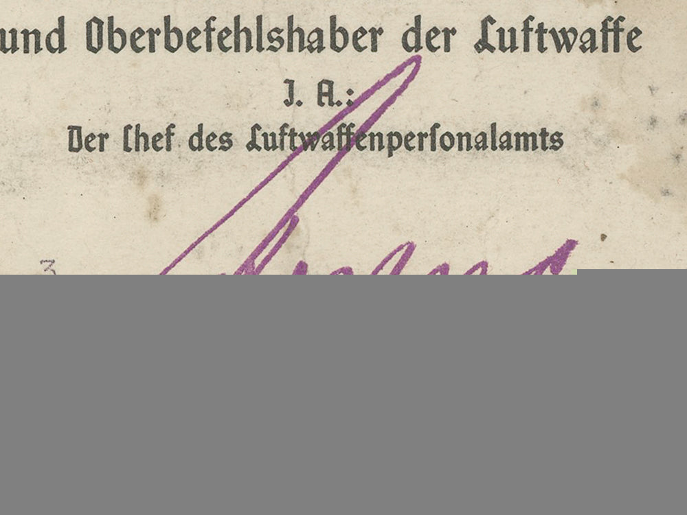 a_luftwaffe_night_fighter_award_document_group_to_unteroffizier_wildschütze_i_191