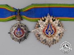 Thailand. A Most Noble Order Of The Crown, 2Nd Class Grand Officer Set, C.1950