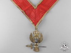A 1901 Scottish Rite 33Rd Degree Award Of The Chapter Of Rose Croix