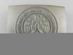 An Hj Belt Buckle By Christian Theodor Dicke