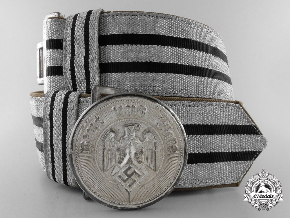 a_mint_hj_leaders_brocade_dress_belt_with_buckle_by_christian_theodor_dicke_i_346