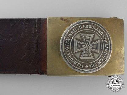 an_early_first_war_german_war_effort_belt_with_buckle_i_391