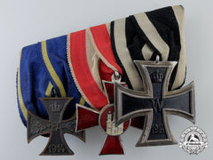 A First War Hanseaten Cross Frack Medal Bar