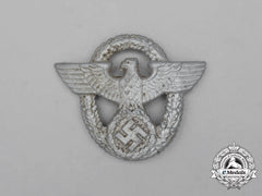 A Third Reich Period German Police Cap Eagle