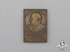 A 1935 Nijmegen Dutch National Socialist Party Day Badge