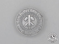 A 1935/35 Whw (Winter Relief Of The German People) Donation Appreciation Badge