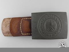 An Army (Heer) Belt Buckle By E. Schneider Lüdenscheid; Published Example