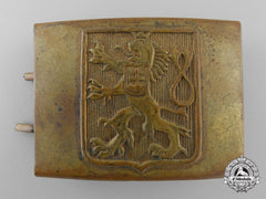 A Czechoslovakian Army Belt Buckle