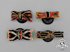 Four First And Second War German Boutonnieres